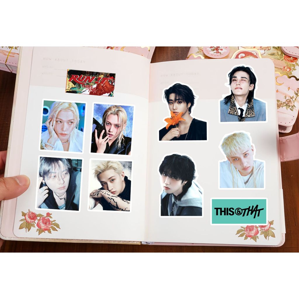 90-102pcs/set STRAY KIDS Stickers Perfect Day 5-STAR MAXIDENT