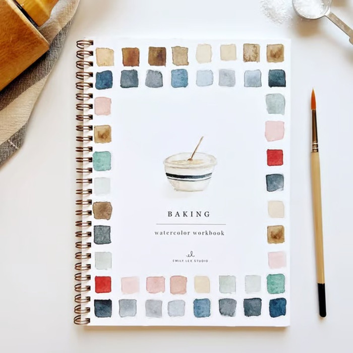 Aldal Watercolor Workbook 12 Color Mixing Beginner Watercolor Practice