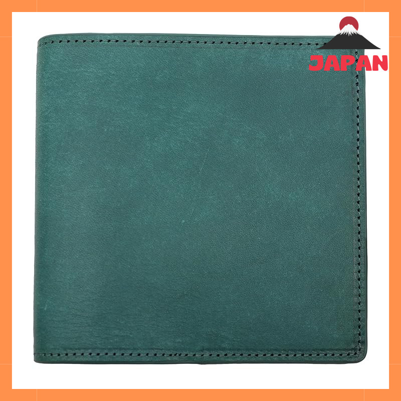 KDM × Luddite System Diary Mini 5 Square MAYA Leather 13mm [Green] M5 L ...