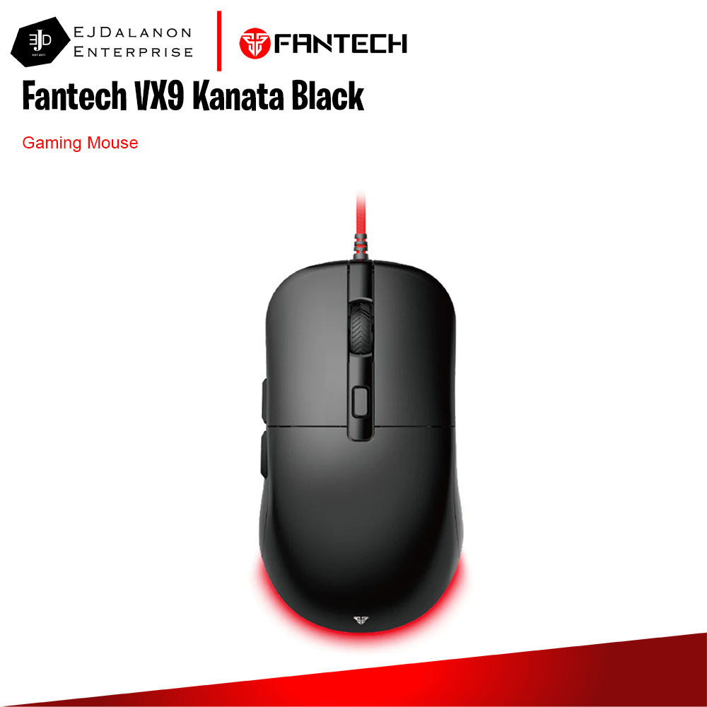 Fantech VX9 Kanata Black Gaming Mouse | EJDalanon Enterprise | Shopee ...