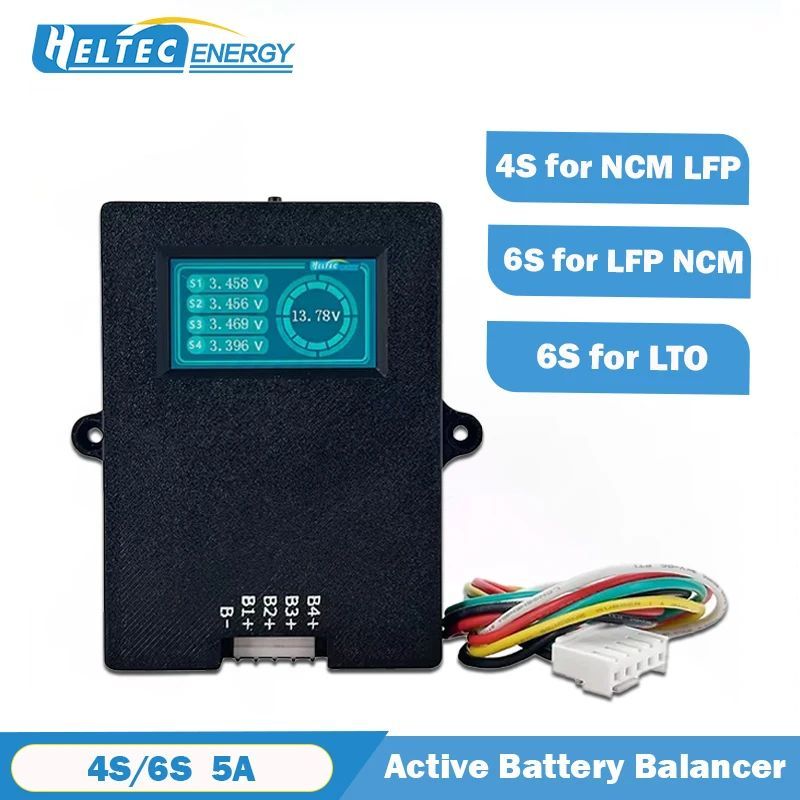 Heltec Active Balancer Equalizer 4s 6S Lipo Lifepo4 LTO Lithium Battery ...