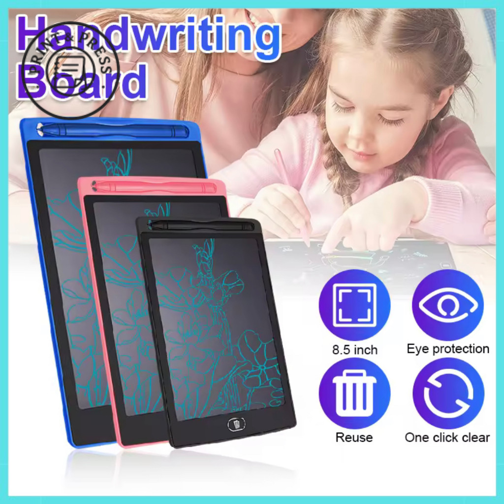 8.2/10/12 Inch LCD Writing Tablet Writing Board Drawing Portable Write ...