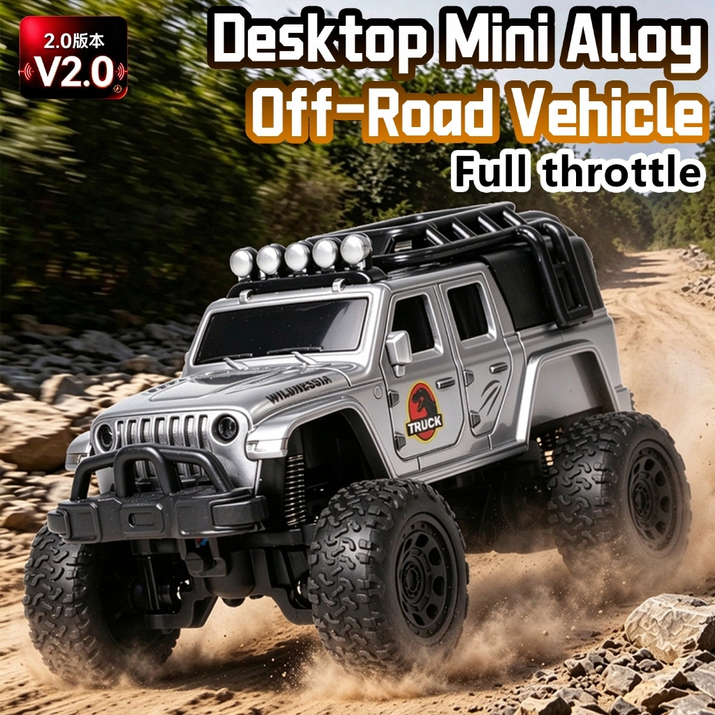 ZenithRC 1:64 V2.0 Alloy Mini RC Off-Road Car 2.4G Full Proportional ...
