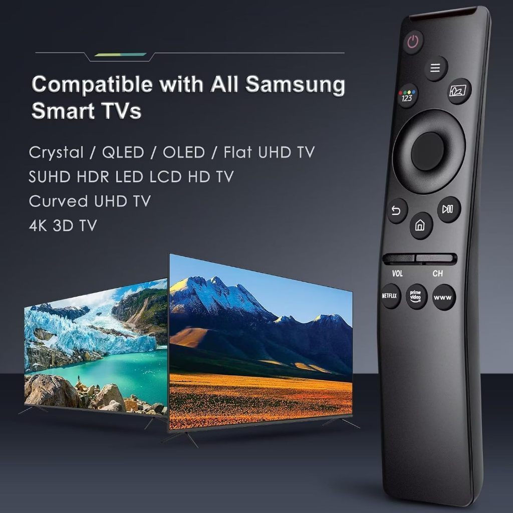 Universal Remote Control Compatible for All Samsung TV Frame Curved ...