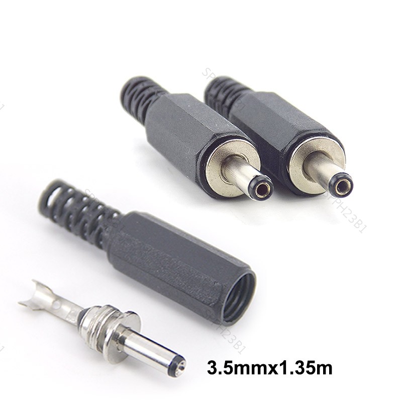 Dc Male 3.5x1.35mm Power supply port Plug Jack 1.35mm X 3.5mm 3.5*1.35 ...
