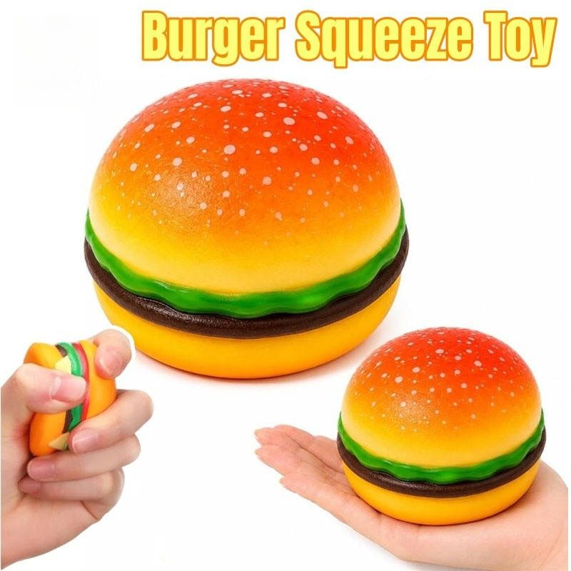 Shop squishy burger for Sale on Shopee Philippines