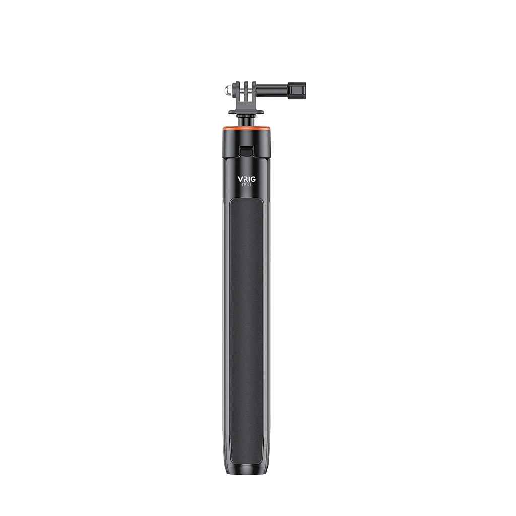 VRIG TP-21 Sports Camera Selfie Stick Tripod Stand Extentable with 1/4 ...