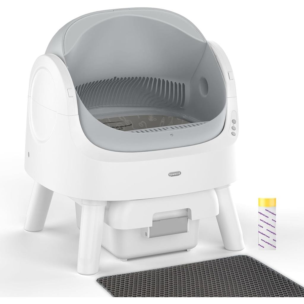 Self Cleaning Litter Box, Automatic Litter Box for Multiple s ...