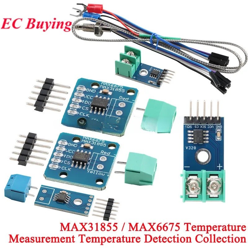 MAX6675 MAX31855 K-type Thermocouple Temperature Sensor Module ...