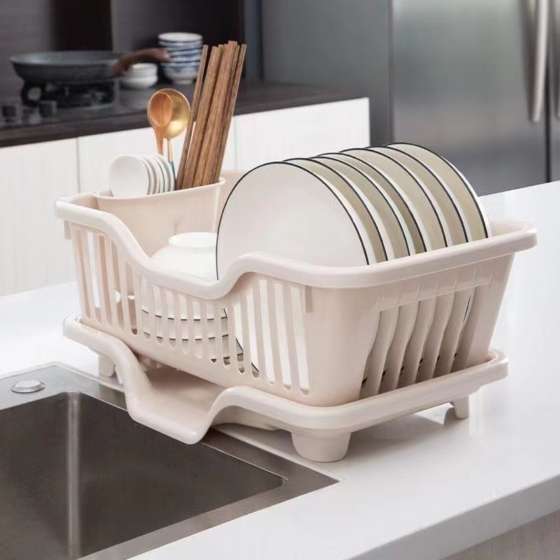dish rack kitchen organizer plastic - Best Prices and Online Promos ...