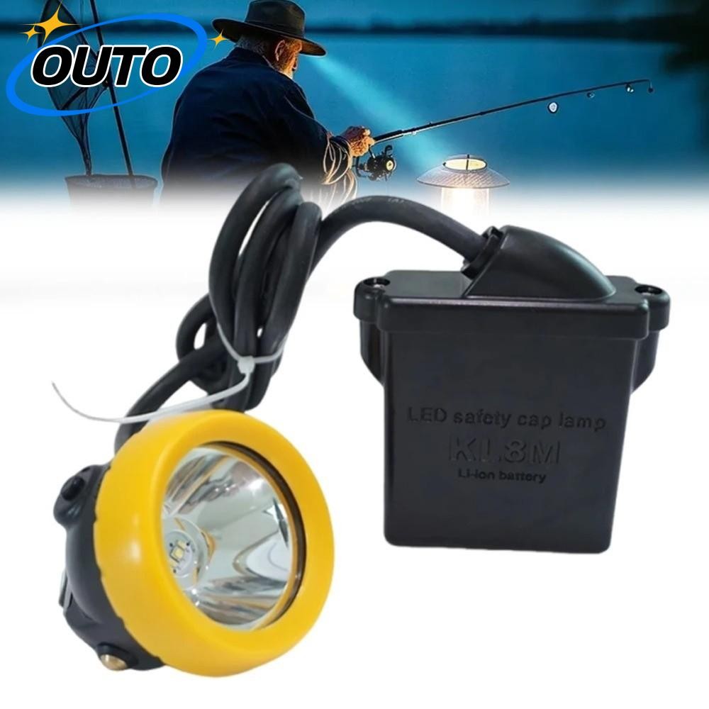 OUTO Miner's Lamp, -proof LED Wisdom Flashlight, Wisdom Rechargeable ...