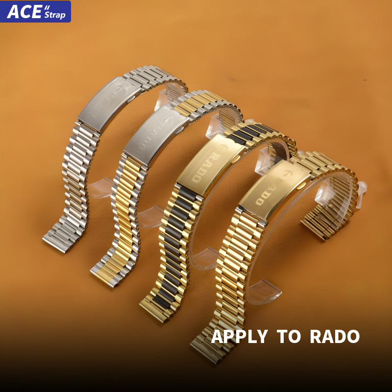 Apply To RADO Founder Stainless Steel Watch Band 18mm Compatible With ...
