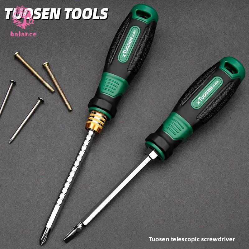 2-in-1 Telescopic Screwdriver - Dual-Purpose Flathead and Phillips Head ...