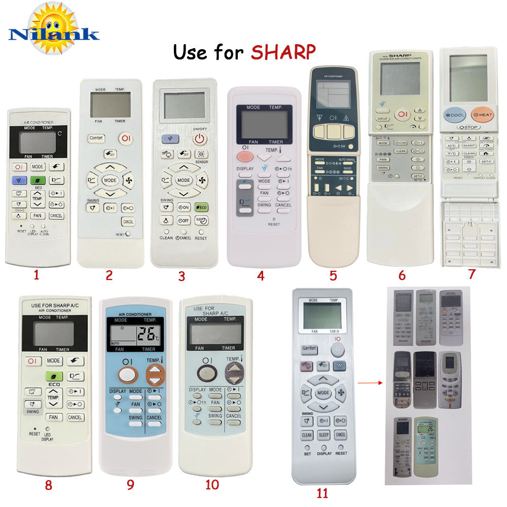 [Nilank] Universal Remote Control Sharp Air Conditioner Remote Control ...