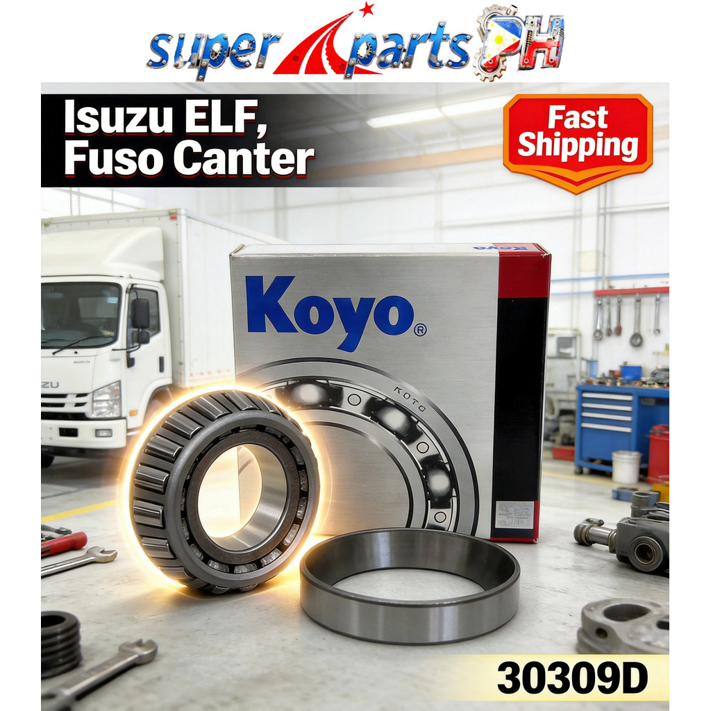 30309D Tapered Roller Bearing 45x100x27.25mm for Isuzu ELF Fuso Canter ...