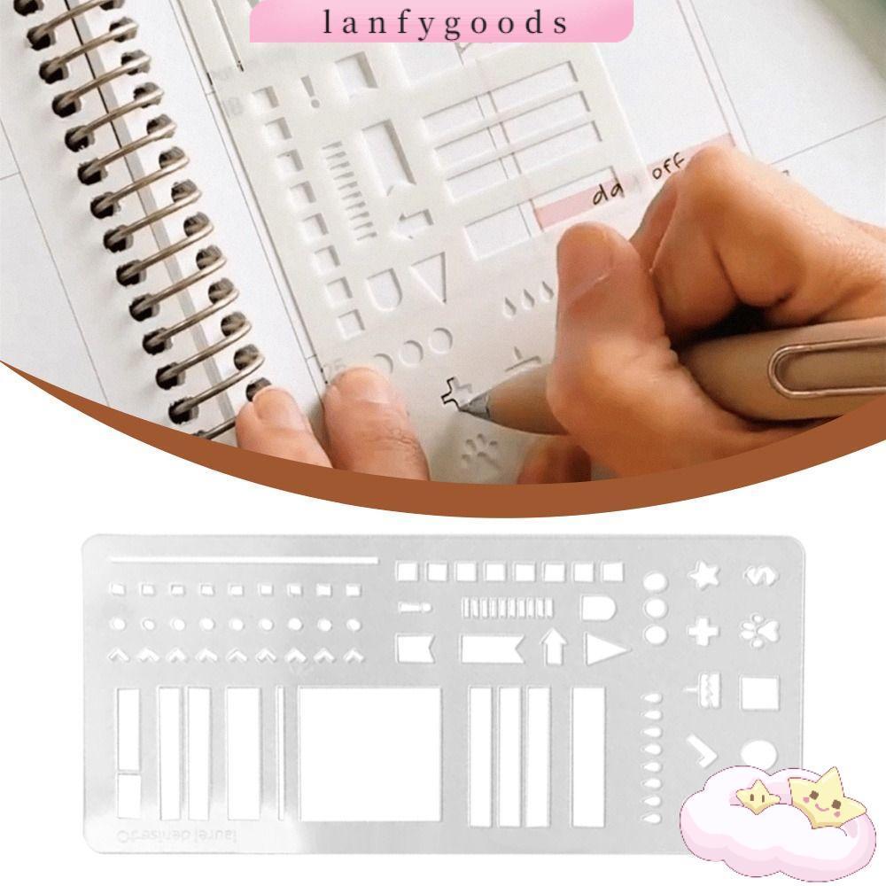 LANFYGOODS Templates for Planning Calendar, Reusable Transparent ...