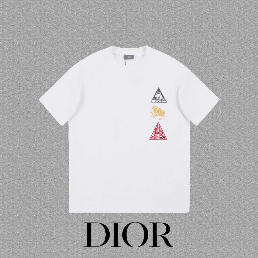 Dior/DIOR2026Early Spring New Short Sleeve T Men's and women's couple's ...