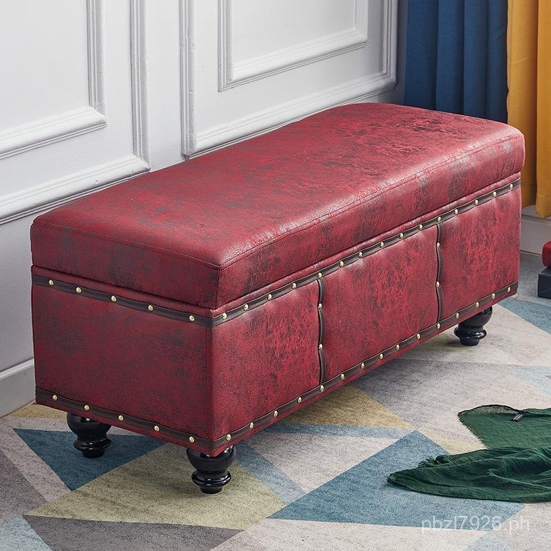 Home sofa bench, clothing store long bench, entryway end-of-bed shoe ...