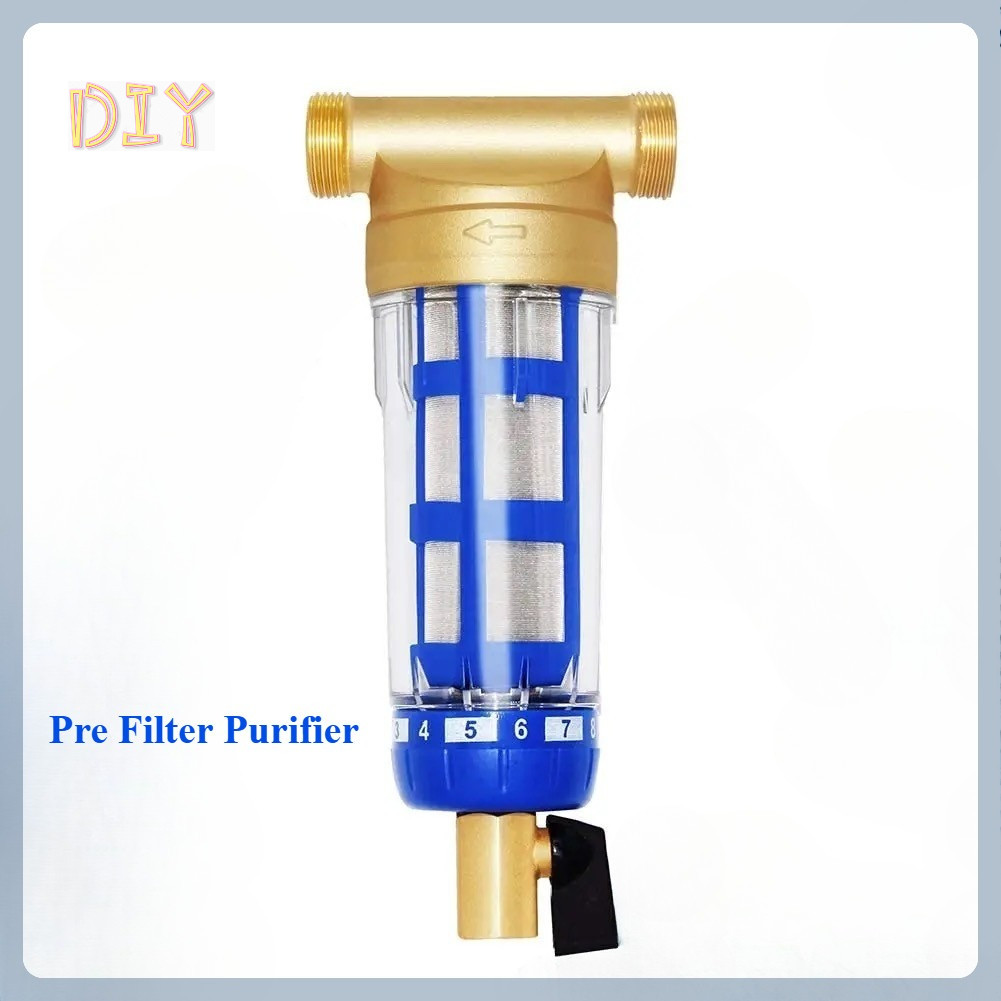 Pre Filter Purifier Whole House Spin Down Sediment Water Filter Central ...