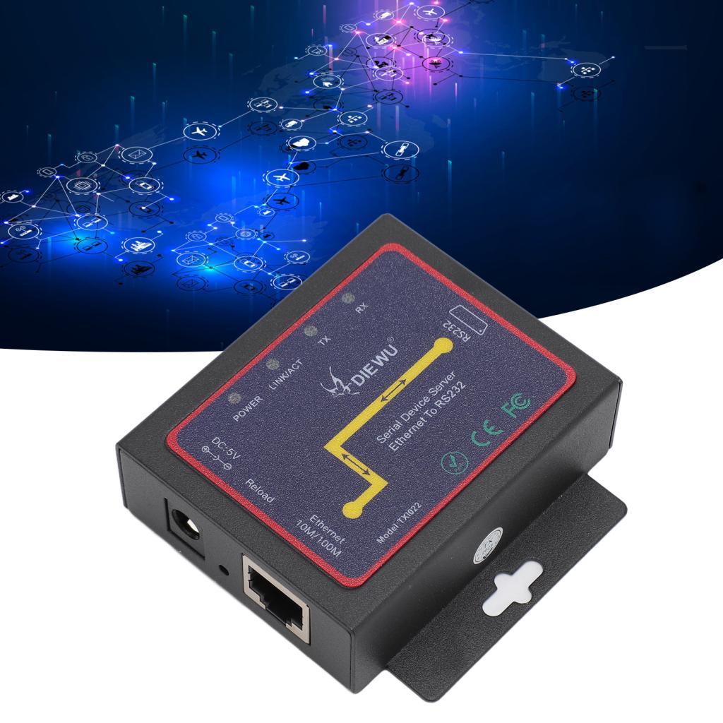 shopp BusoTh TXI022 RJ45 to RS232 Serial Network Adapter Bi Directional ...