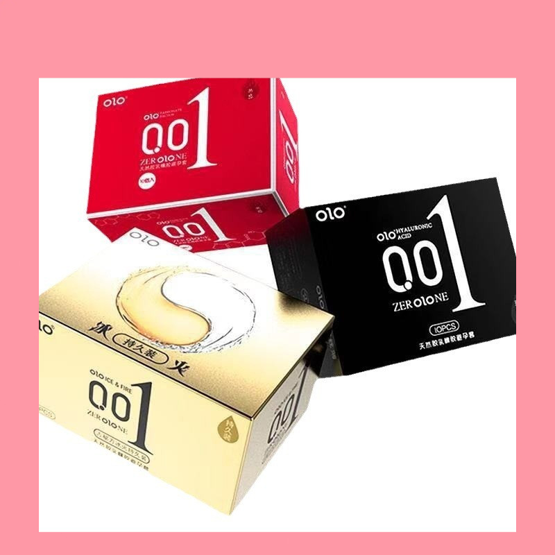 OLO 10 condoms per box, Black 001, Natural Latex Condoms | Shopee ...
