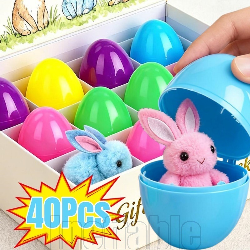 40-10Pcs Easter Surprised Eggs Blind Box - Surprise Capsule Egg ...