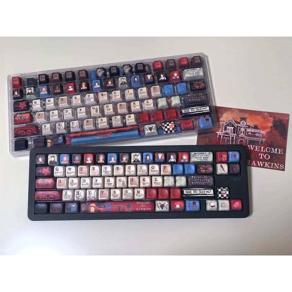 Stranger Things Joyce Byers Keycaps 130+ Keys Cherry / FOA Profile PBT ...