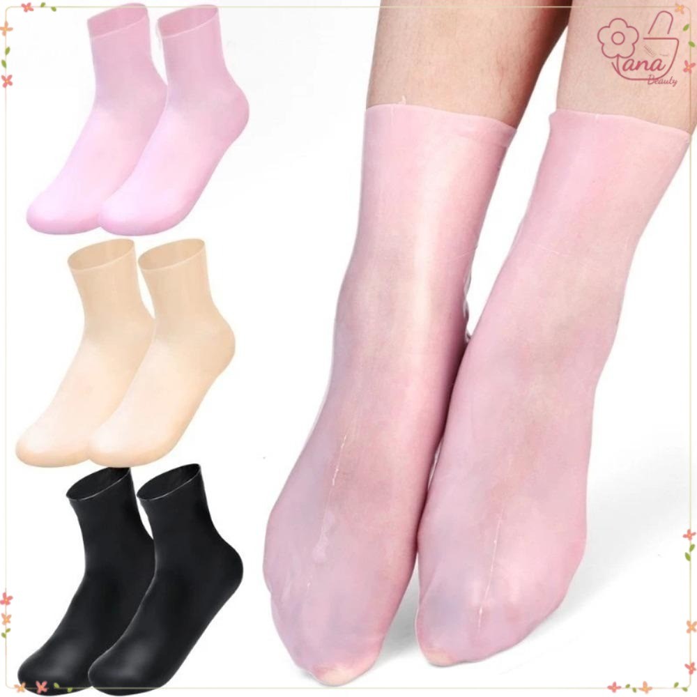 Silicone Protective Moisturizing Foot Cover, Anti Cracking Keratin Foot ...