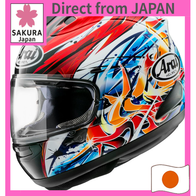 Arai RX-7X Full-Face Motorcycle Helmet NAGASHIMA / 57-58cm/59-60cm