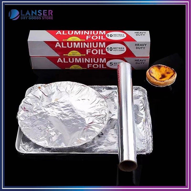 Multi Purpose Aluminum Foil Roll 5/8/10meters Jumbo roll Thick Foil ...