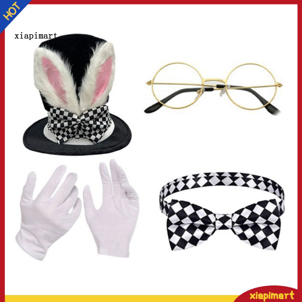 {xiapimart} Easter Costume Easter Party Dress Rabbit Costume Set 4 ...