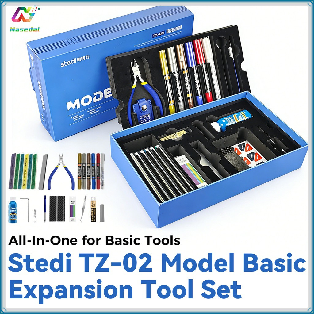 Stedi TZ-02 Model Hobby Basic Expansion Tool Set - Pliers Dual Tip ...