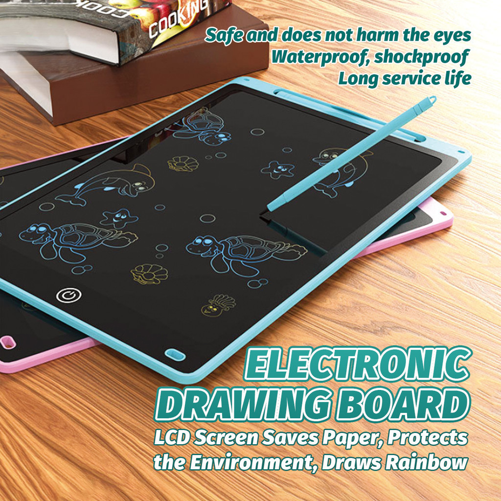 BK 8.5/12/16 Inch LCD Drawing Board For Kids Portable Smart Color ...