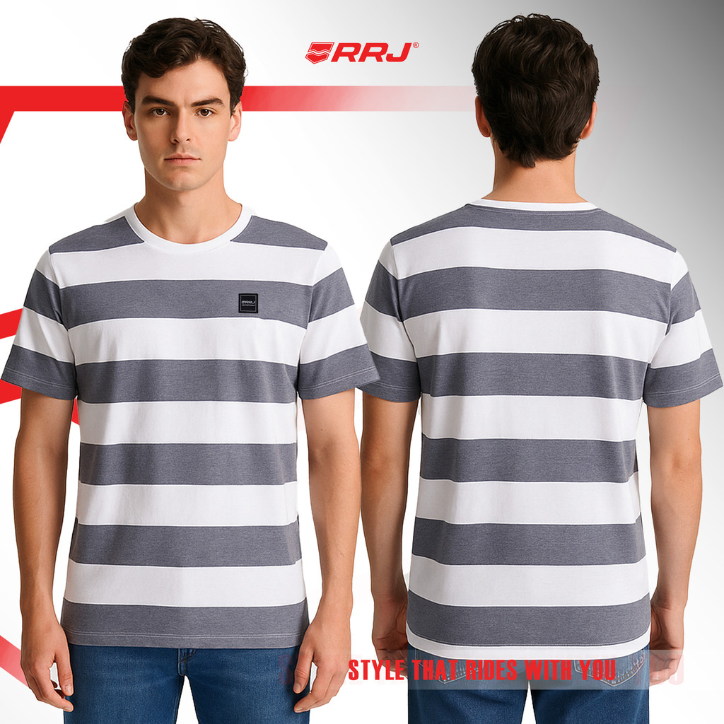 RRJ Men's Basic Tees Semibody Fitting 183844 (Heather Gray) | Shopee ...