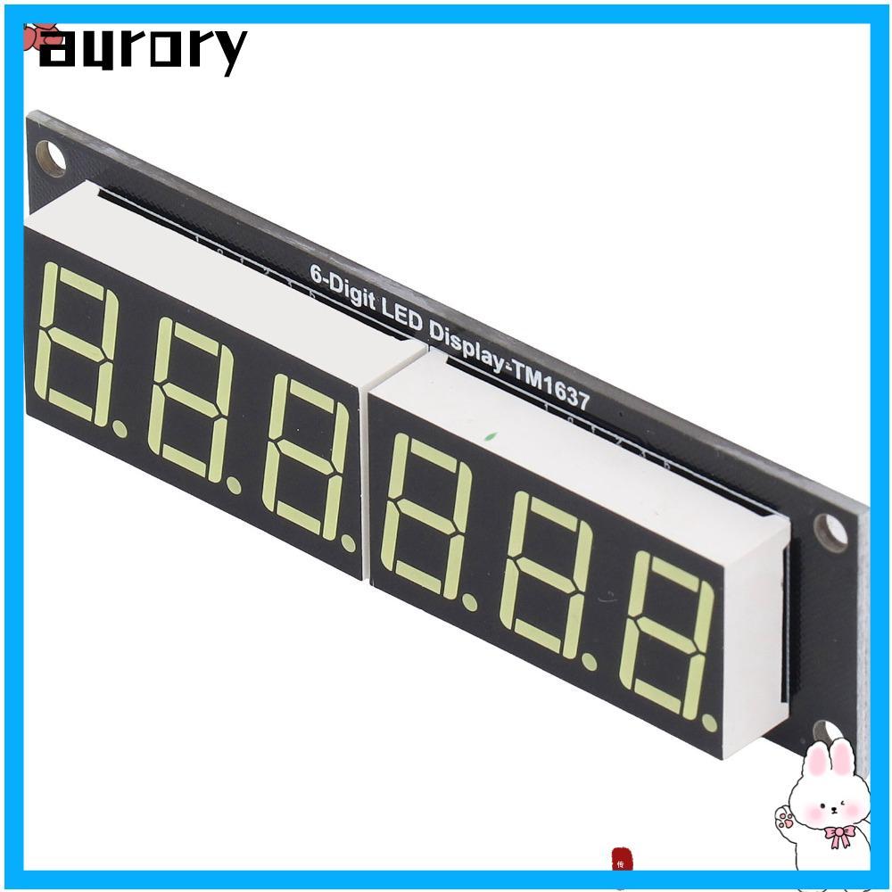 AURORY LED Display Digital Tube, 6 Digit 7 Segment 0.56in Display ...