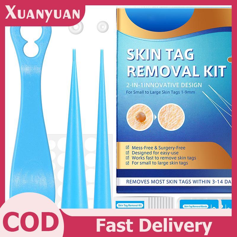XUAN Skin Tag Remover Kit Micro Skin Tag Removal Adult Mole Stain Wart ...