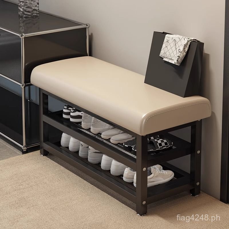 Integrated Entrance Doorway Shoe Bench for Sitting and Wearing Shoes ...
