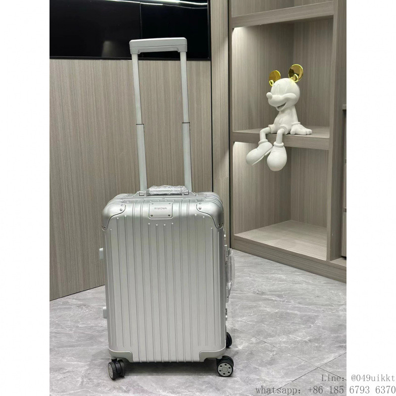 R1M0WA Original Label1:1 2026New anodized aluminum classic suitcase ...
