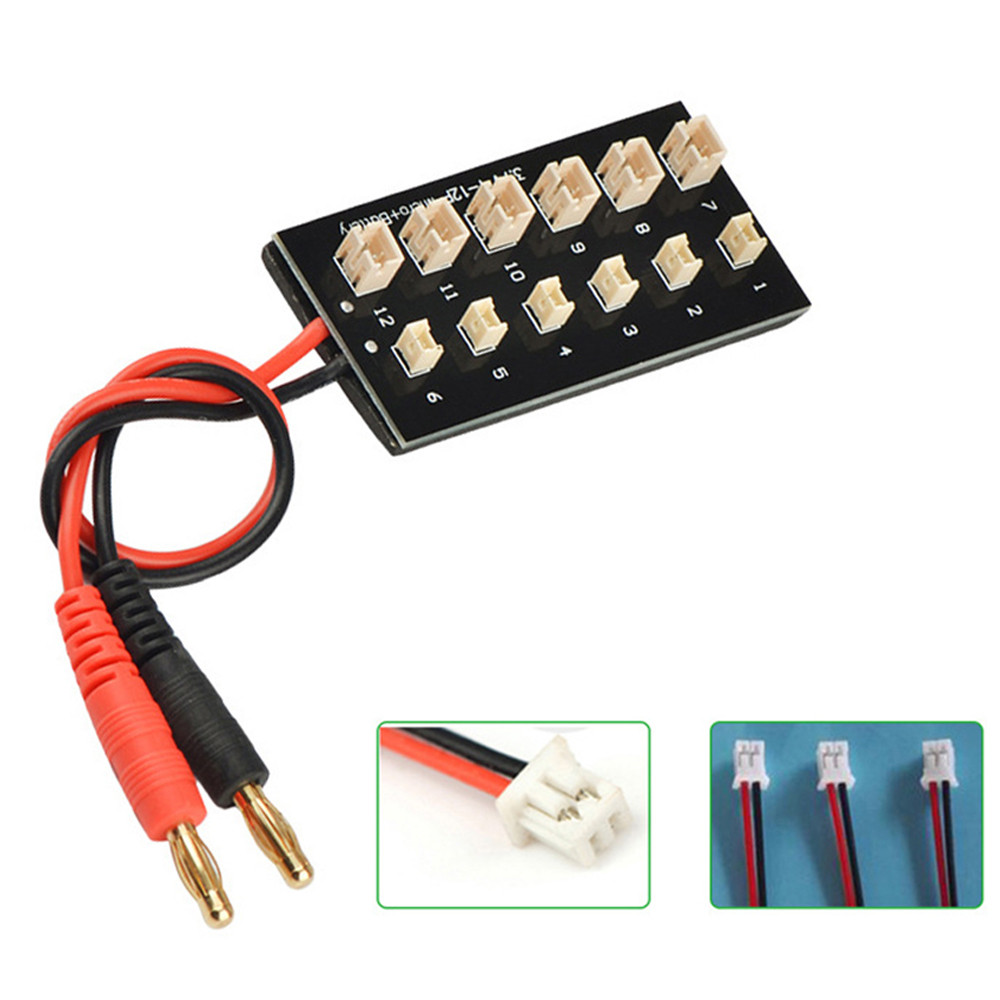 3.7V 1S Balance Charging Board Micro JST-PH Parallel Connect Plate for ...
