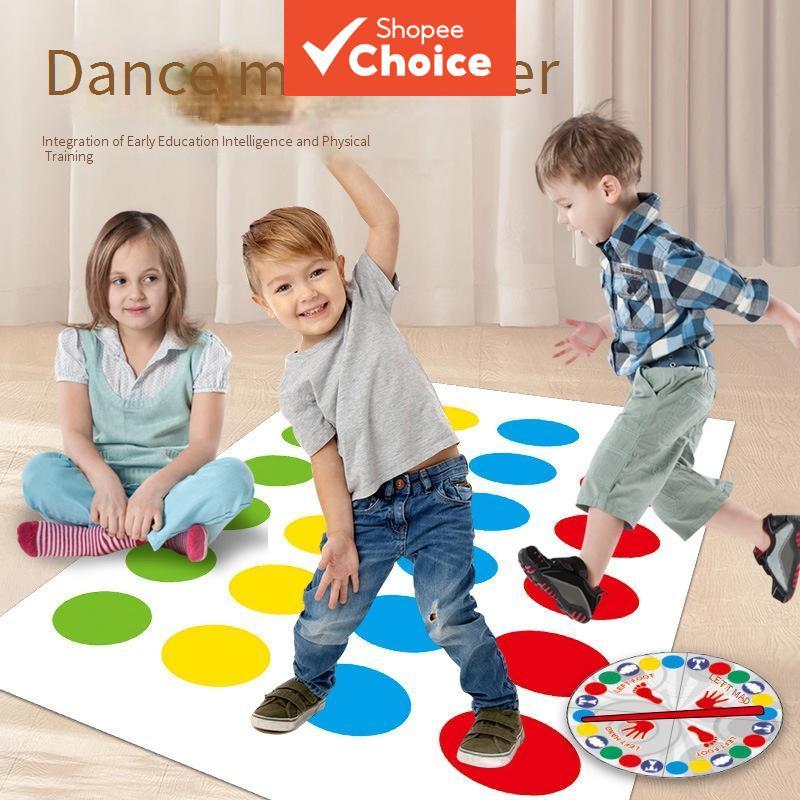 Family Twister Game Fun Interactive Toy Balance Challenge Physical ...