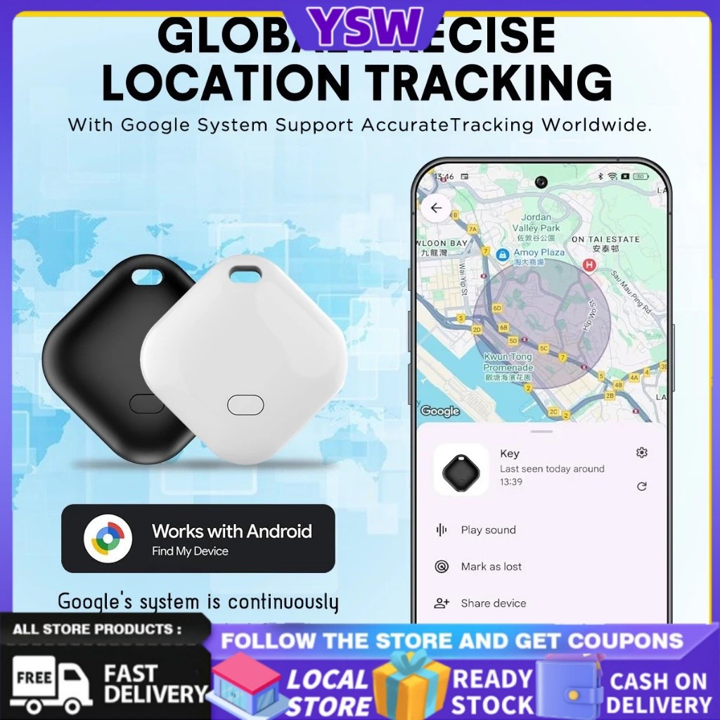 FOR Android Smart Tags Gps Tracker Google Find My Device Air Tag ...