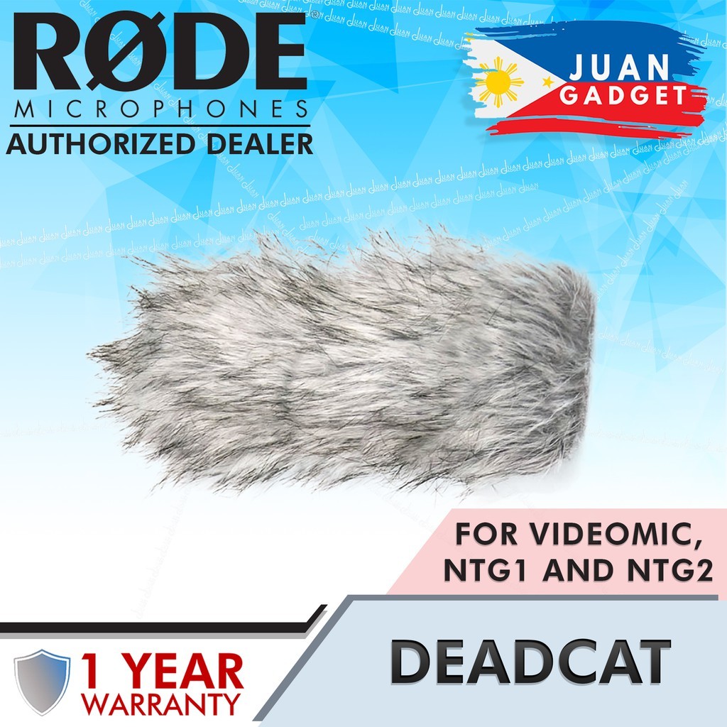 Rode Dead Cat Wind Muff for VideoMic, NTG1 and NTG2 Microphone | Shopee ...