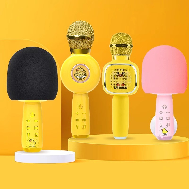 Little Yellow Duck Microphone Children Girl Microphone Audio Singing ...