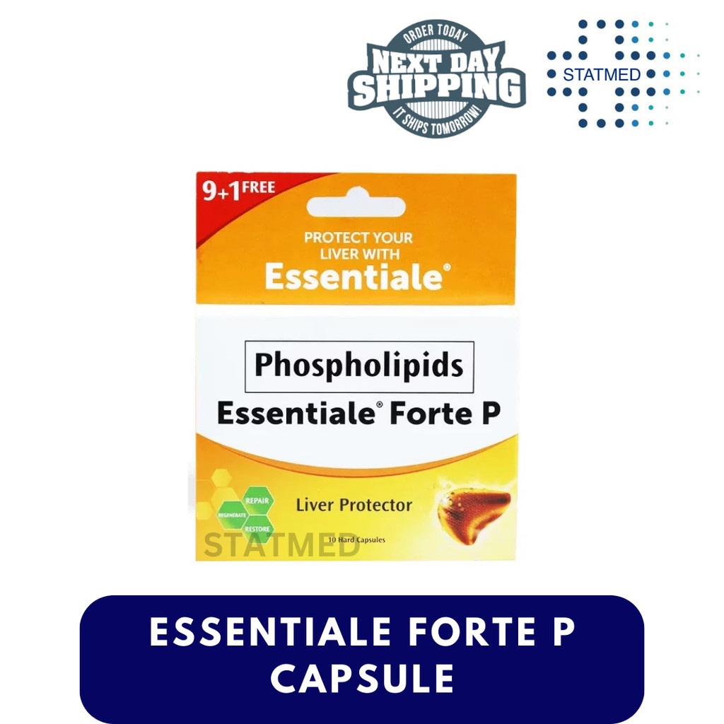Essentiale Forte P 300mg Capsule Phospholipids l 10, 30 & 50 Caps ...