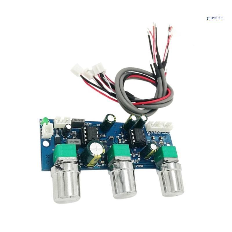 1CH [SUIT*] NE5532 2 Preamp Module Passive Tone Control And Subwoofer ...