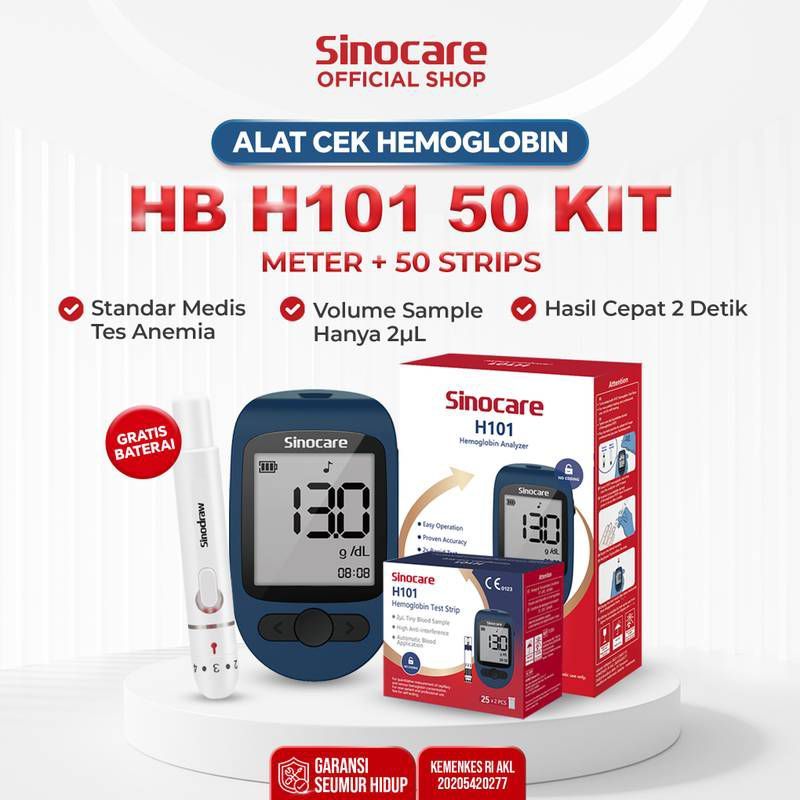Sinocare H101 Hemoglobin Blood Testing Tool HB Test Tool Available in ...