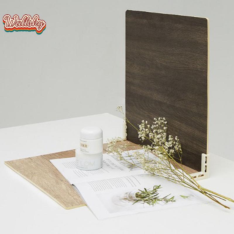 Wallsky> Vertical bule Photography props Marbling Photo Baground board ...