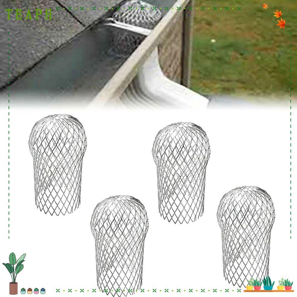 TEAPH Gutter Guard, Leaf Debris Trap Anti-blocking Roof Floor Drain ...