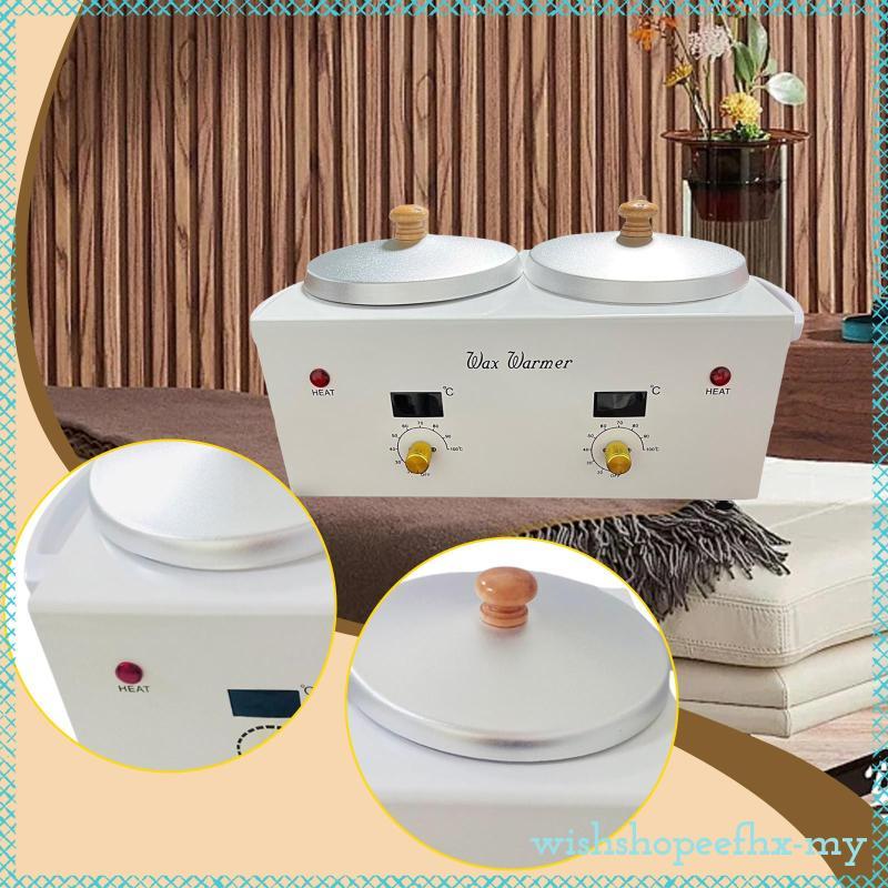[WishshopeefhxMY] Professional Salon Wax Melter Double Pot Adjustable ...