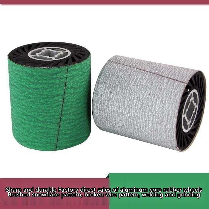 Handheld machine, aluminum core, polishing sanding's drum, rubber wire ...